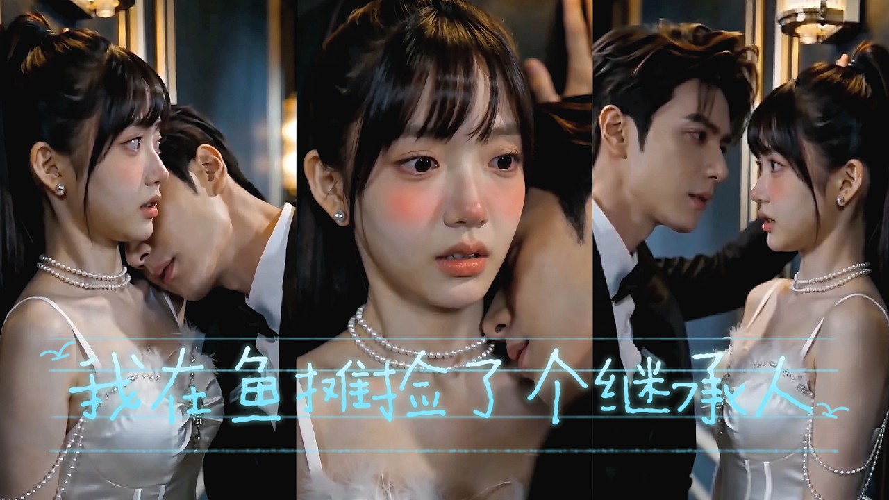 【MultiSub】😍債主上門要把我抓走抵債，陌生男人突然現身，摘下手錶冷聲道：這塊表值三百萬，夠還你所有欠款！《我在魚攤撿了個繼承人》#中文短劇 #甜寵 #都市#shortdrama