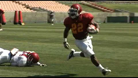 TJ McDonald lights up Curtis McNeal