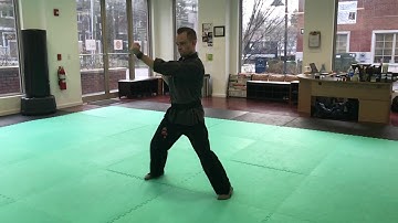 8 Point Blocking with Closed Hand Counterstrikes - Shaolin Kempo | Martial Arts Techniques