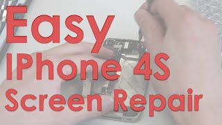 Easy IPhone 4s Screen Repair Video Guide | JustPhoneTips