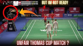 Gideon/Sukamuljo(INA) vs Astrup/Rasmussen(DEN) Furious Badminton Match | Revisit Thomas Cup 2020