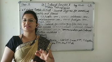 CA CLASS-10 Ch-2 Internet Services & Mobile Technologies Part-2