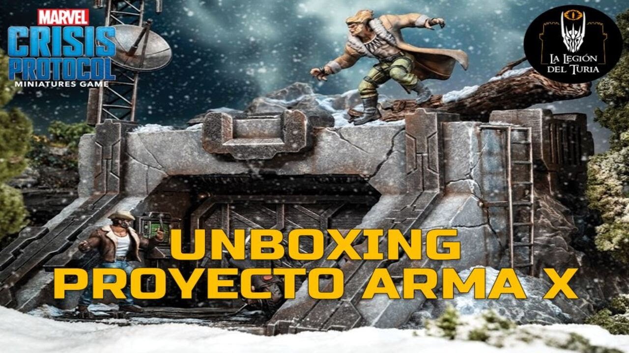 MARVEL Crisis Protocol: Unboxing: Rival Panels: Proyecto Arma X.