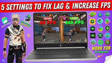 (Bluestacks / MSi) 5 Best Settings To Fix Lag & Boost FPS Low End PC Free Fire | WMaster Cleanup