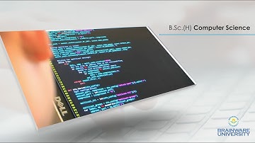Brainware University Course - B.Sc & M.Sc in COMPUTER SCIENCES