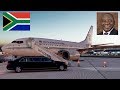 Transporting the President of SOUTH AFRICA | South African Airforce 737-700 | X-Plane 11