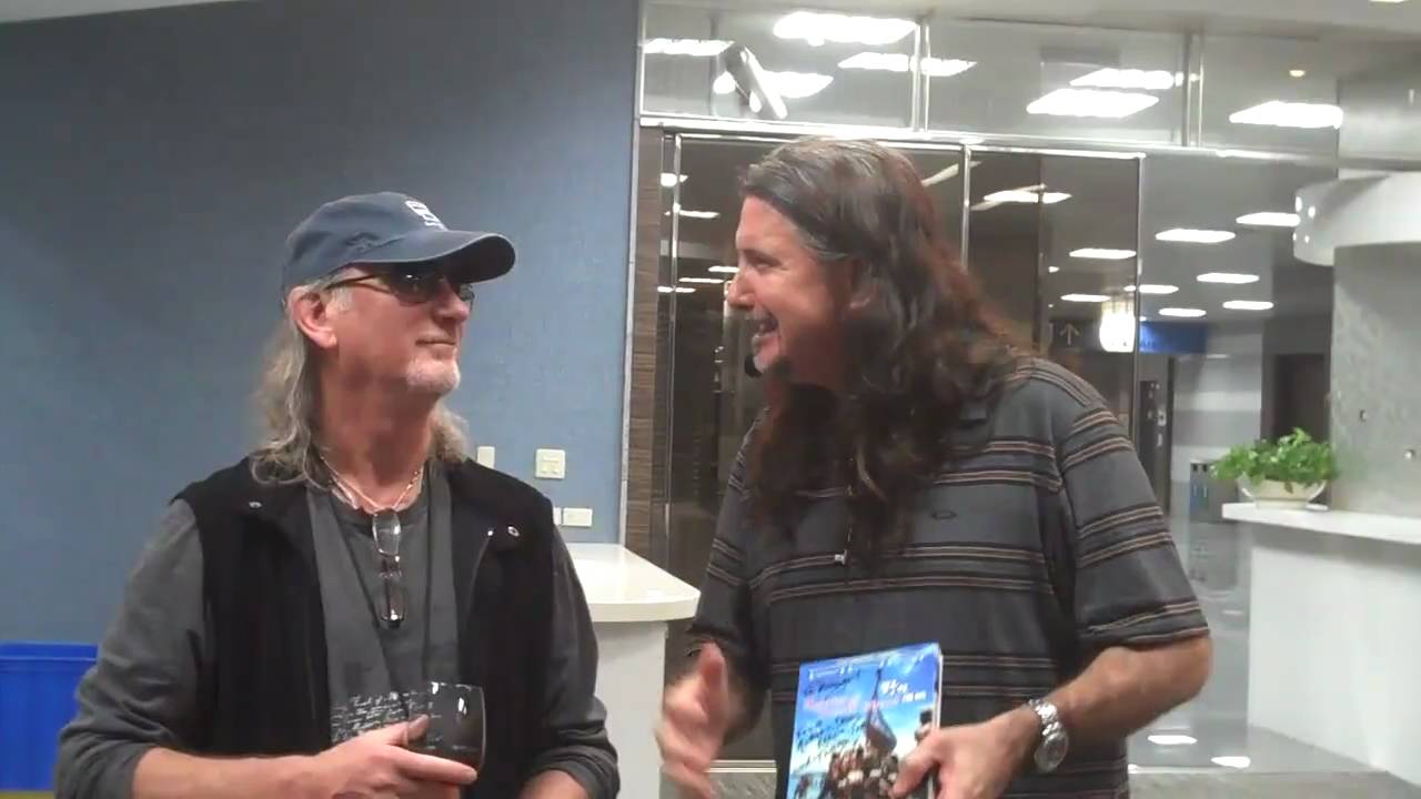 Matthew Lien with Roger Glover