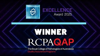 RCPAQAP: Winner -NATA Excellence Award 2025