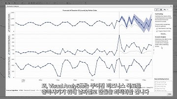 SAS Visual Analytics Forecasting