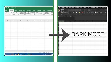 How to enable Dark Mode in Excel 2024
