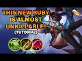 Wow! This Is Why The New Buffed Ruby Is A Monster Tank/Fighter | MLBB