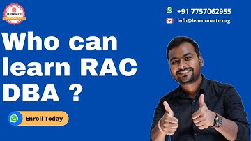 Who can Learn RAC DBA ? Prerequisite for RAC DBA | RAC DBA Training by Learnomate