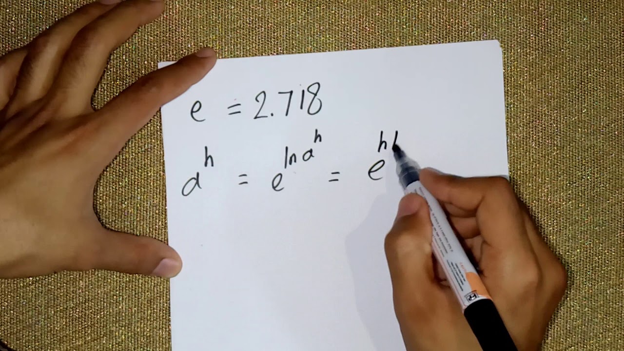 Derivative of Exponential Function | مشتقة الدالة الأسية - YouTube