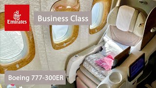 EMIRATES Business Class Review | Boeing 777300ER | Dubai  Seychelles | 4K