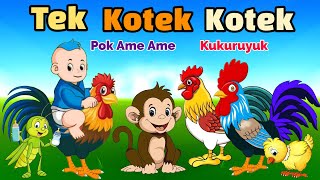 Tek Kotek Kotek,Kukuruyuk Ayam Jago,Pok Ame Ame Dan Lagu Anak Lainnya, Lagu Anak Indonesia