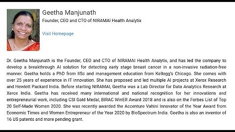 MINDS Workshop 2022 - Keynote 2 - Dr. Geetha Manjunath