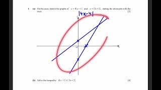 Sketch The Graph Of Y  4x1 And Y  3x2  Stating The Intercepts With The Axes