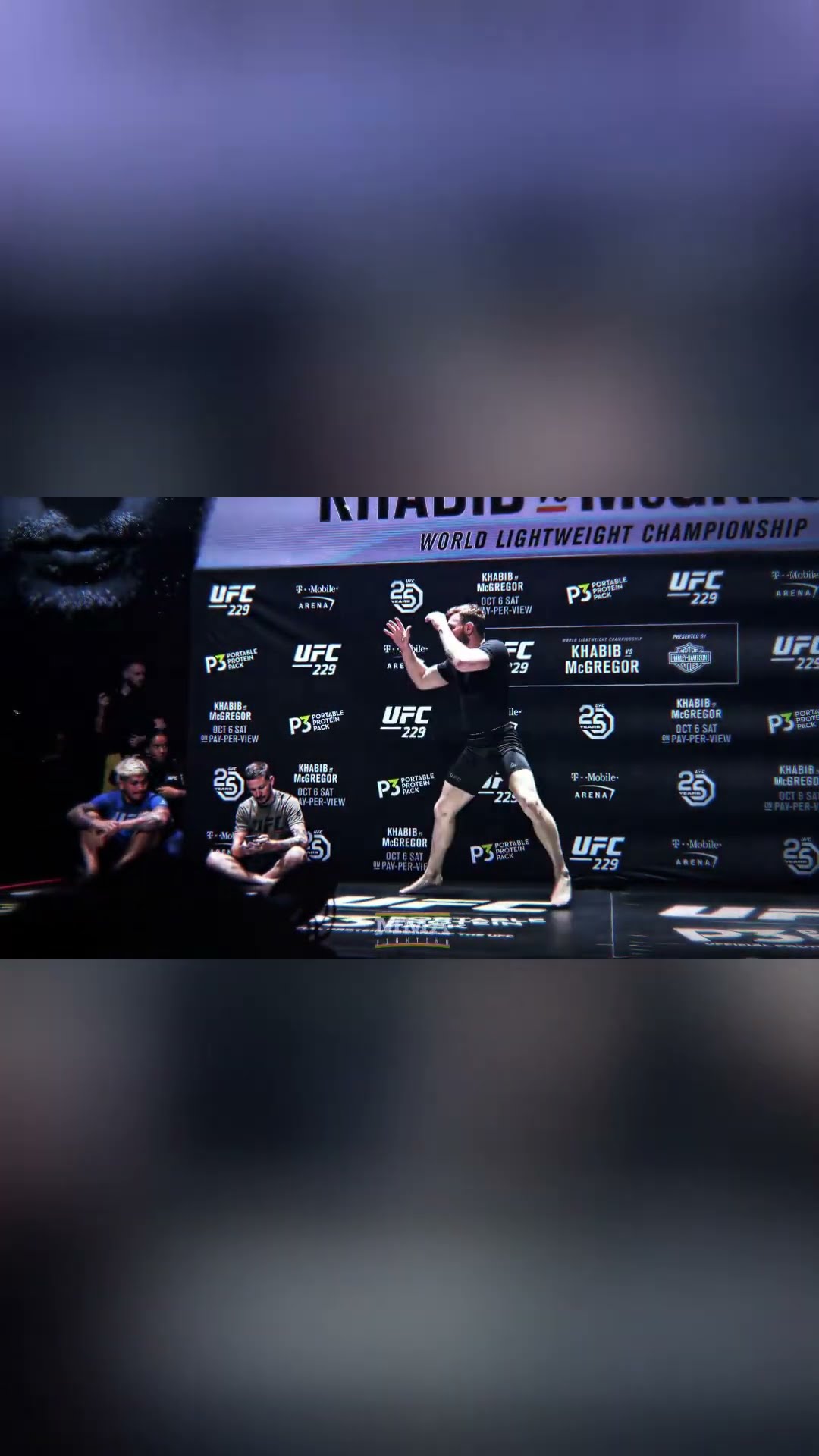 Conor's roundhouse kick is really something to watch # Conor McGregor #ufc # roundhouse kick #shorts