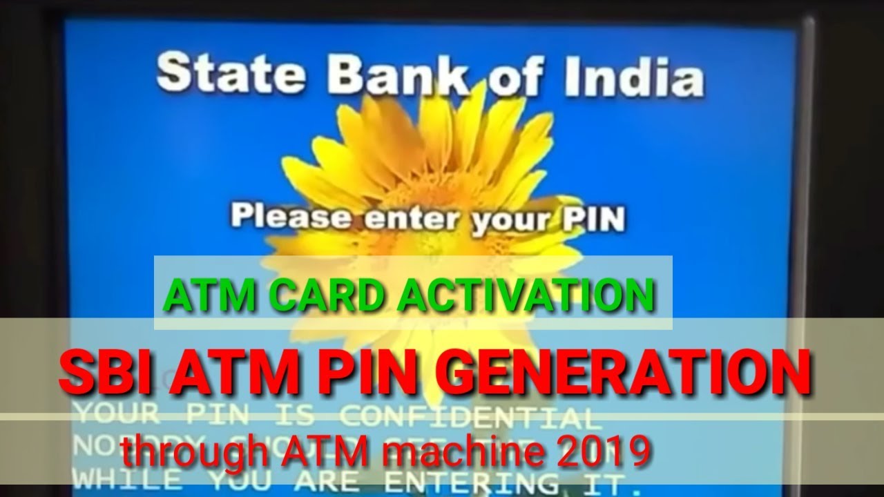 SBI ATM PIN GENERATION THROUGH ATM MACHINE | SBI ATM CATD ACTIVATION. video phone beyonce mp3
