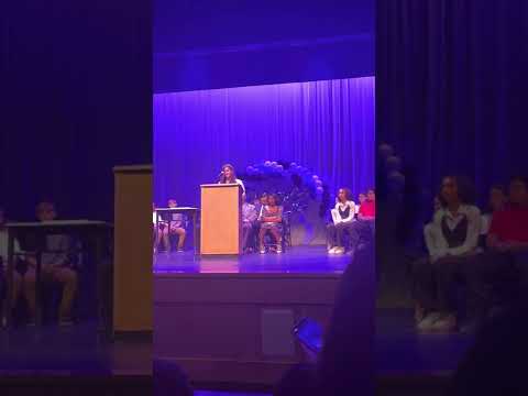 Desert Junior Senior High School 8th Grade Commencement Speech 2022 on Edwards AFB - Priscilla Werre