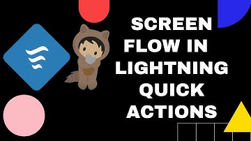How to use Screen Flow into the lightning Quick Actions in Salesforce? | #Salesforcehunt |