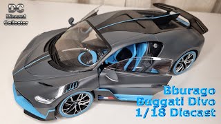 Bugatti Divo Bburago Plus métal 1:18