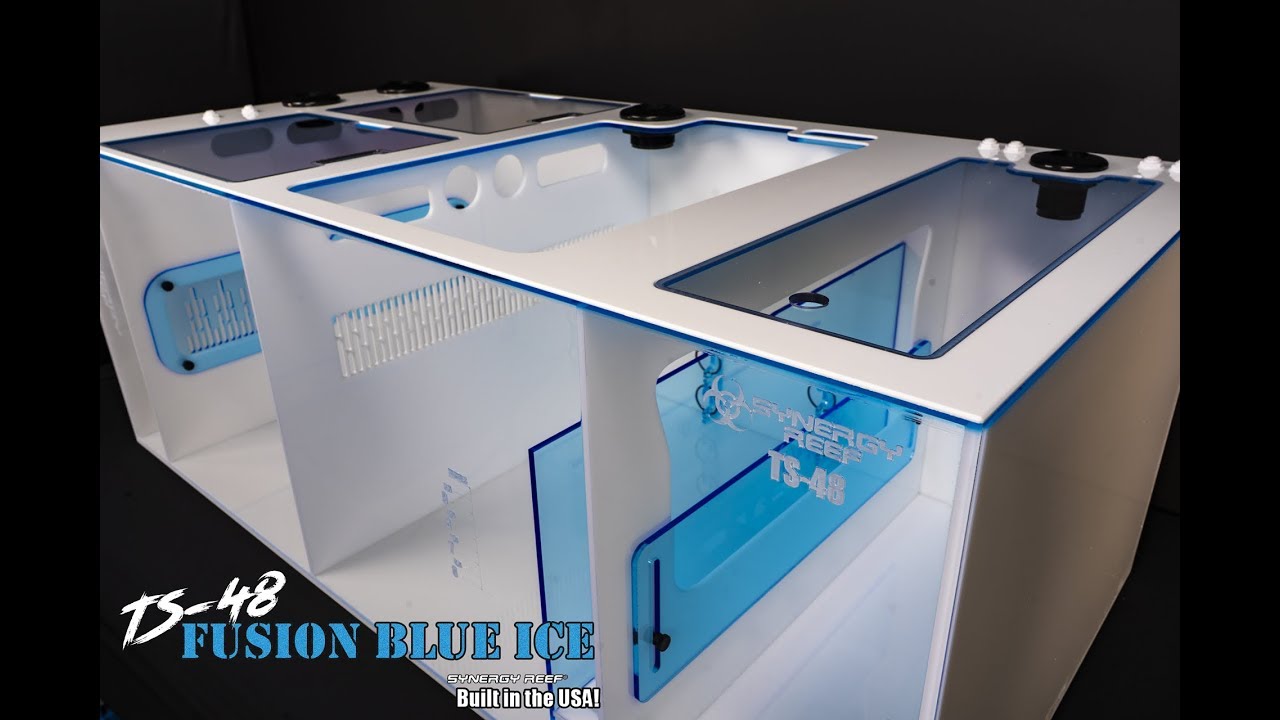synergy reef ts48 triton refugium sump youtube