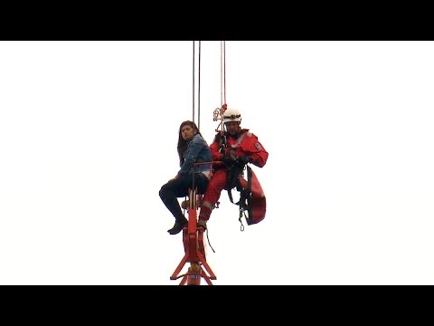 girl on crane toronto trump hqdefault girl on crane toronto trump