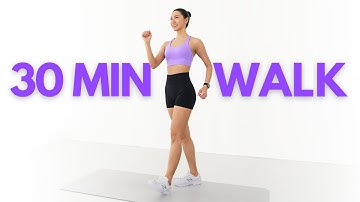 Walking Weight Loss🔥 30 Min Walking Workout - No Jumping, No Squat, No Lunge