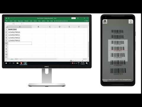 Barcode to PC - Keyboard emulation - video from Barcode to PC