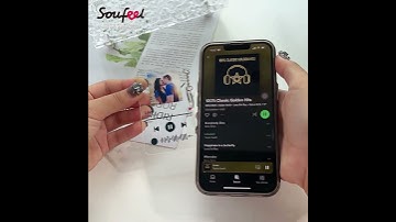 Soufeel🎁 Custom Photo Spotify Keychain