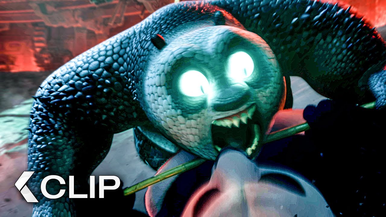 KUNG FU PANDA 4 Movie Clip - Chameleon Attacks Po (2024) - YouTube