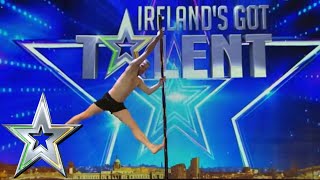 Marcin Miller reaches new heights for his audition | Auditions Series 1 | Ireland's Got Talent