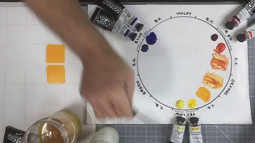 Color Mixing with a Split Primary Palette