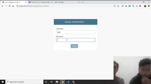 Pemrograman Jaringan - Demo Aplikasi Website dengan Framework Django