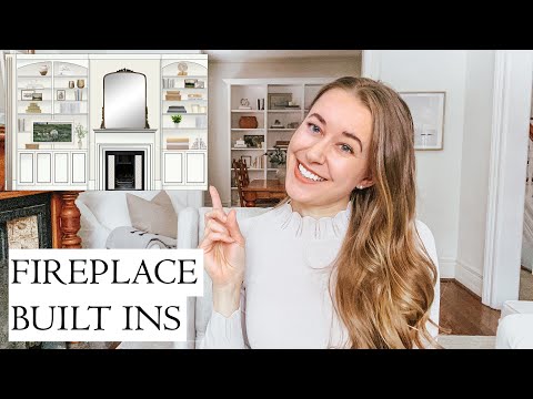 DESIGNING FIREPLACE BUILT INS: DIFFERENT STYLES, MY DESIGN, & BEHIND THE SCENES  |  EMMA COURTNEY
