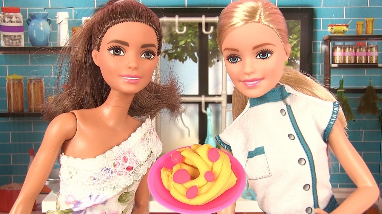 cuisine pate a modeler barbie
