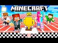 CORRIDA de DUPLAS com MEUS AMIGOS no MINECRAFT!