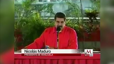 Nicolás Maduro lanza insultos al presidente de Colombia