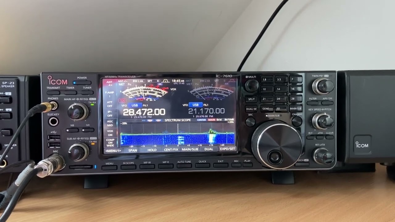 SP1B łączność na 28 Mhz z Kazikiem PY5ZHP - 10685 km