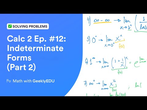 Indeterminate Forms of