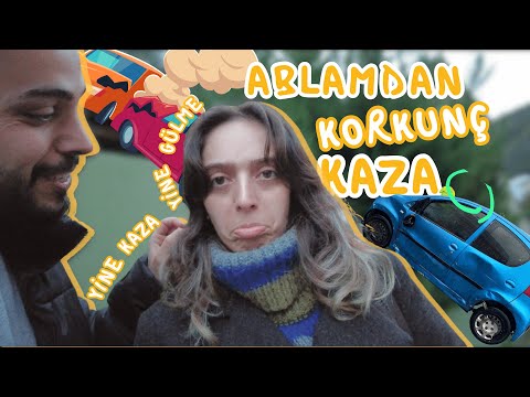 ABLAM KAZA YAPTI 💥👧🏻| bir haftada 2 tane kaza