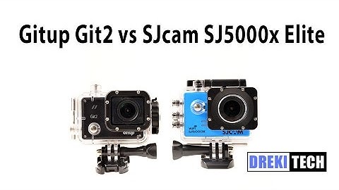 SJcam SJ5000x Elite. Vs Gitup Git2 Pro