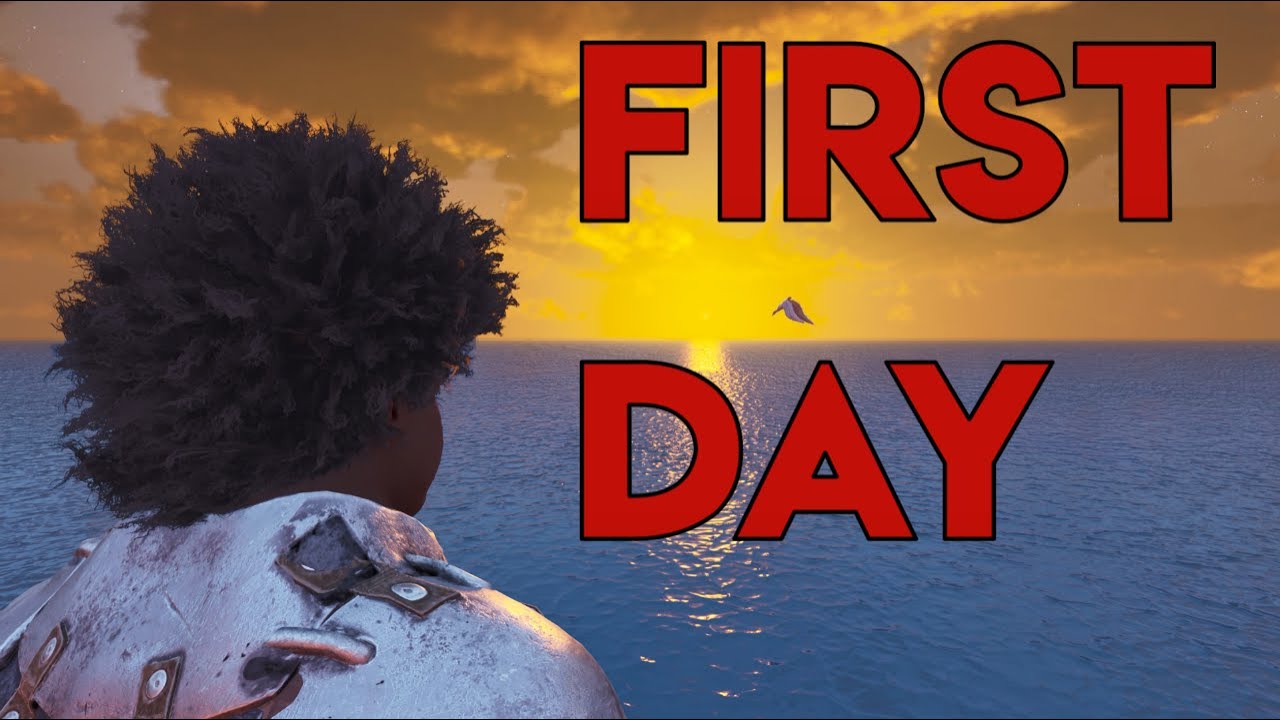 Trafalgars FIRST DAY on Ark Survival Ascended - YouTube