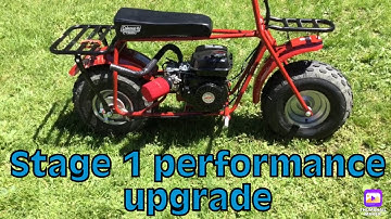 Coleman 200 stage 1 performance kit by go power sports