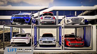 Underground Car Parking lift - LiftMore Autoliften LMP by LiftMore Autoliften 991 views 2 years ago 1 minute, 9 seconds