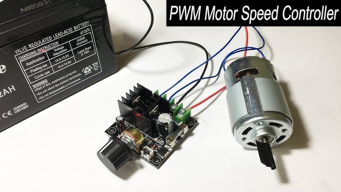 Régulateur de vitesse de moteur à courant continu 12V-40V 10A PWM. - Otronic