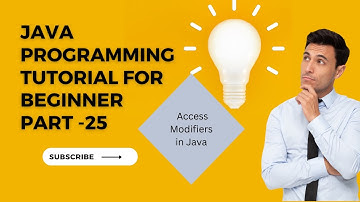 Access Modifiers in Java | Public, Private | Java Programming Tutorial For Beginner 2023 Part 25