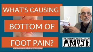 Whats Causing My Bottom Of Foot Pain?