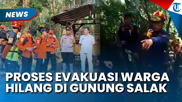 DITEMUKAN TEWAS, Warga Tamansari Bogor yang Hilang di Gunung Salak Berhasil Dievakuasi